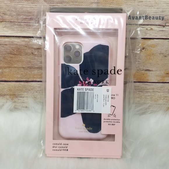 Kate Spade Grand Flora 11 Phone Case Pink Apple - Picture 2 of 7